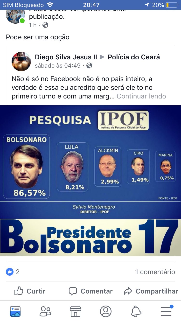 Presidência do Brasil, 2018